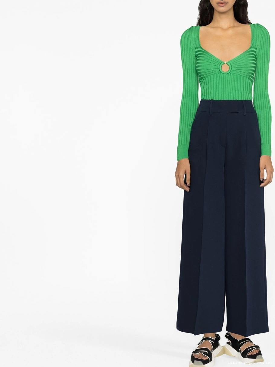 Affordable ribbed top Women cut-out knitted McCartney Stella 0803